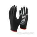 Hespax Factory Anti-oil Nitrile Hand Gloves Mechanic Repair